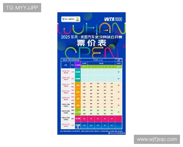 2025中网公开赛门票价格公布详解带你了解不同票档与观赛体验